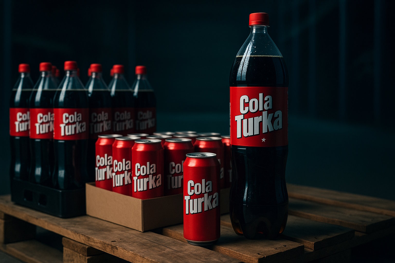 Cola Turka – ανθρακούχα αναψυκτικά σε φιάλες PET και κουτάκια